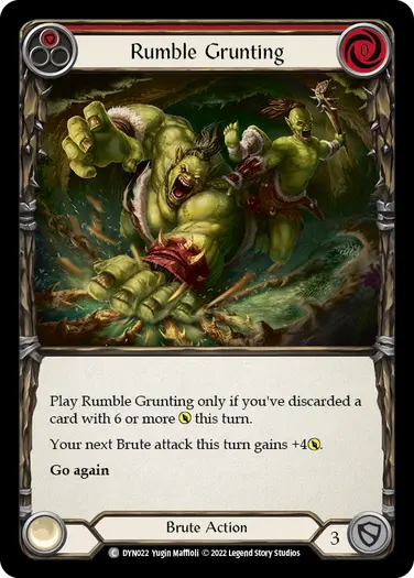 Rumble Grunting