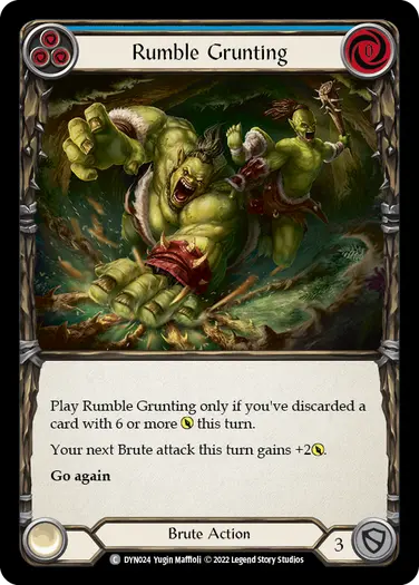 Rumble Grunting