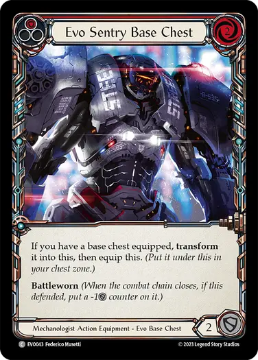 Evo Sentry Base Chest