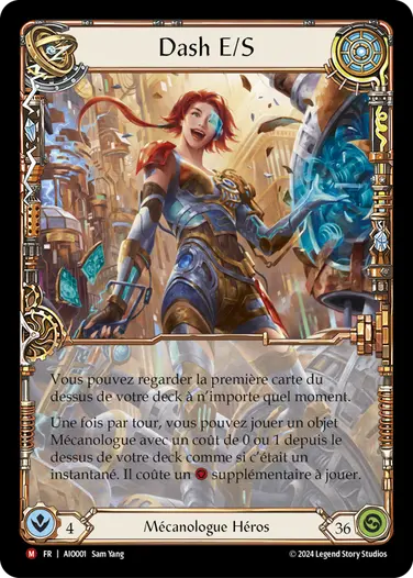 Armory Deck - Dash I/O [FR] – Flesh & Blood