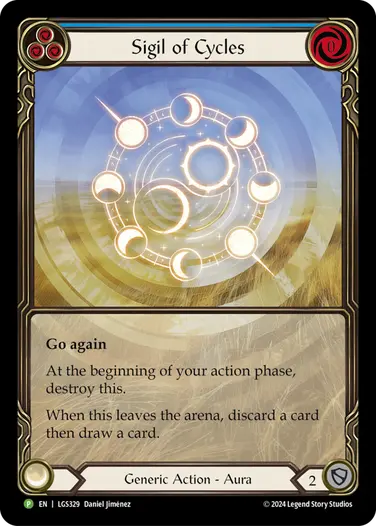 Sigil of Cycles 回転の印 flesh and blood fab Sigil of Cycles (Marvel) - Rosetta - Flesh and Blood TCG