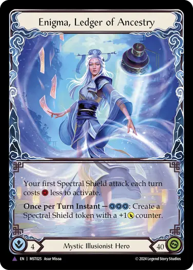 Enigma, Ledger of Ancestry