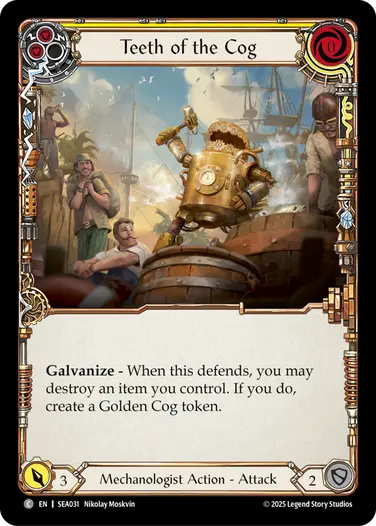 Teeth of the Cog