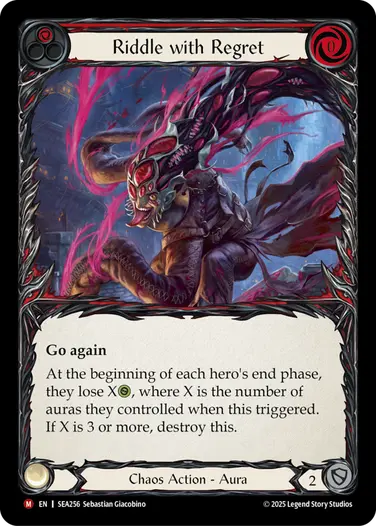 Riddle with Regret