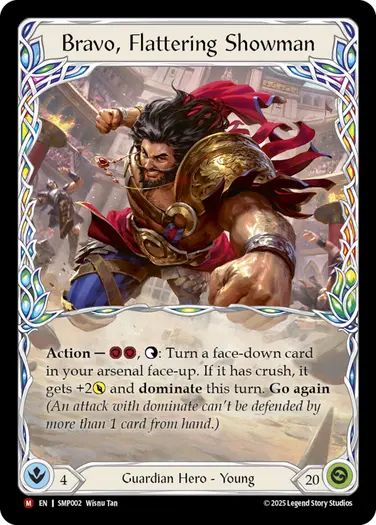 Bravo, Flattering Showman