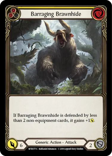 Barraging Brawnhide
